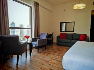 Photo #6 of Stunning 5 plus 1 BR Apartment on JBR Beach with Marina View on High Floor Plus Maid's Room, Near Mall, Metro & Cinemas - By Sunkissed Holiday Homes in Dubai, United Arab Emirates