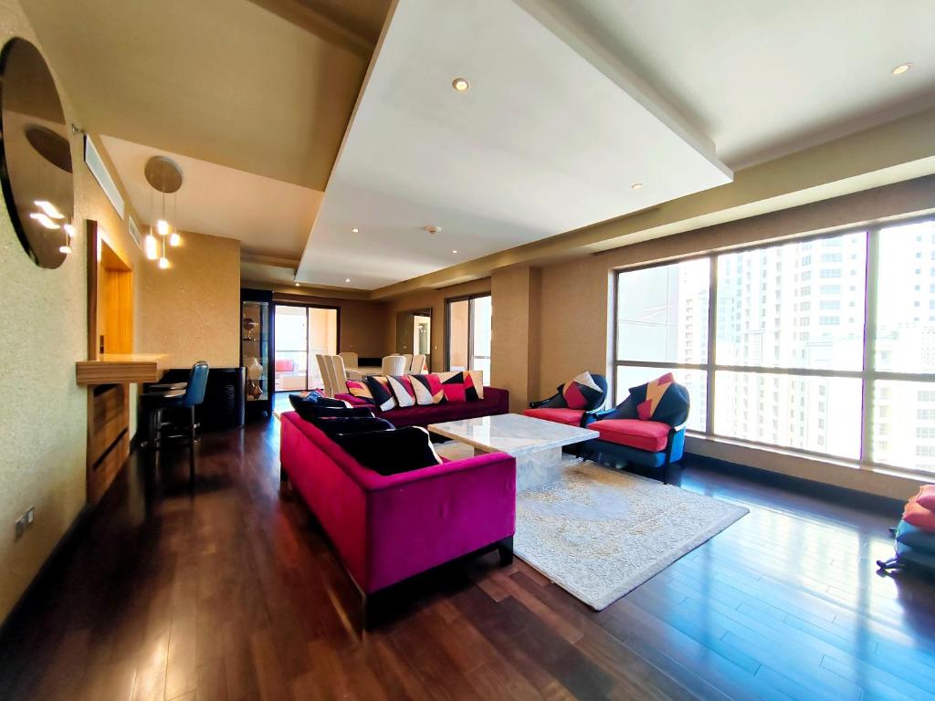 Photo #1 of Artistic penthouse with amazing JBR Beach and sea view in Dubai, United Arab Emirates