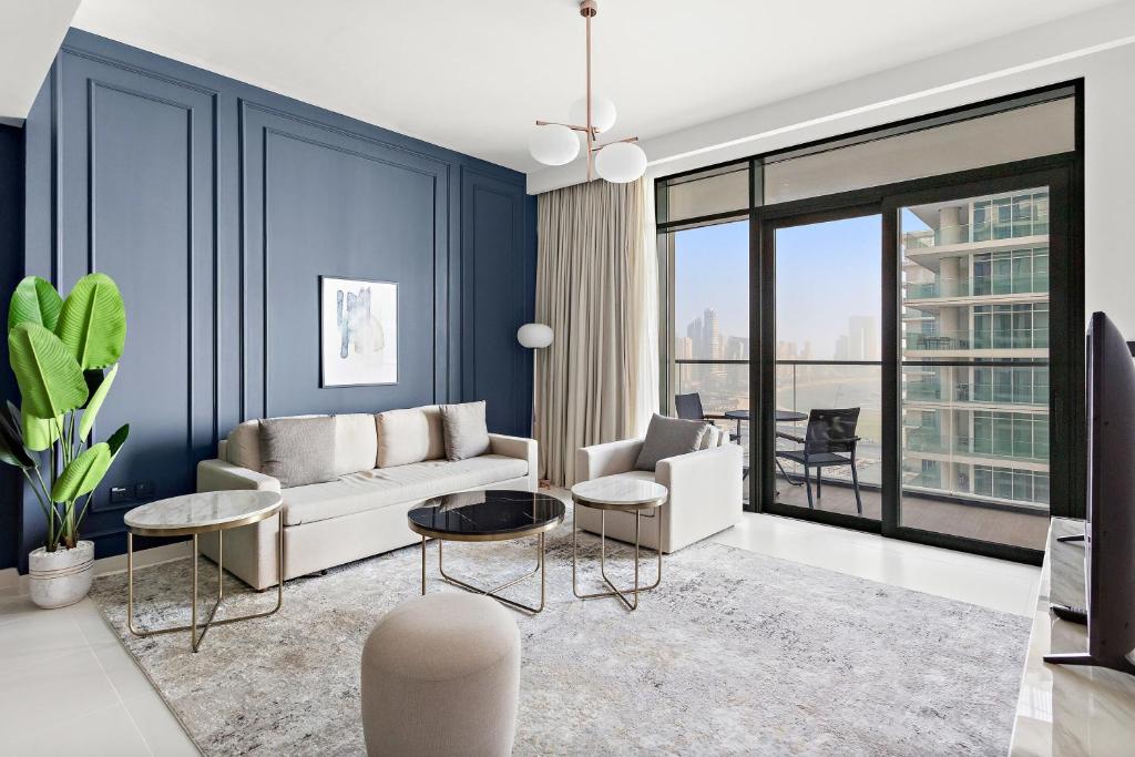 Photo #1 of Silkhaus Sea & Palm View 1BDR in Marina Vista in Dubai, United Arab Emirates