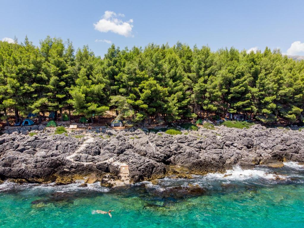 Photo #1 of THE SEA CAVE CAMPING in Himarë, Albania
