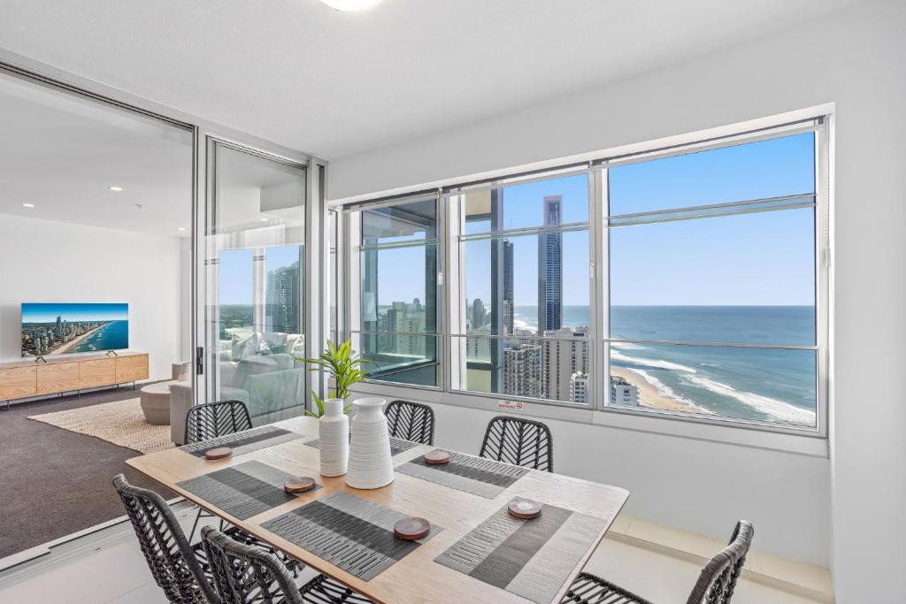 Photo #1 of Oceanview 2-Bed with Pool, Sauna, Gym & Parking in Surfers Paradise, Australia