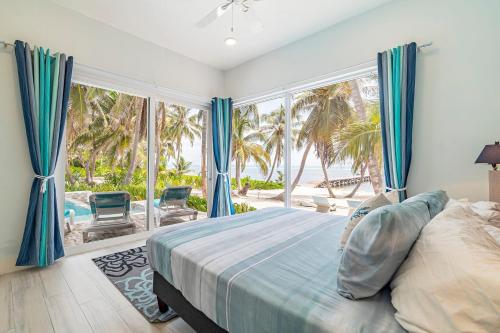 Photo #2 of Beachfront Villa With Private Pool, Beach & Dock in San Pedro, Belize