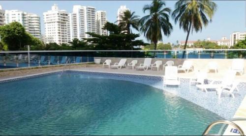 Photo #3 of Apartamento con vista al laguito y al mar in Cartagena de Indias, Colombia