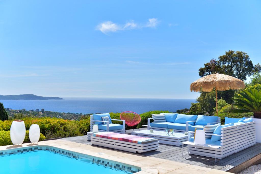 Photo #1 of VILLA JUCANOS - Vue mer panoramique Golfe de St-Tropez in Cavalaire sur Mer, France