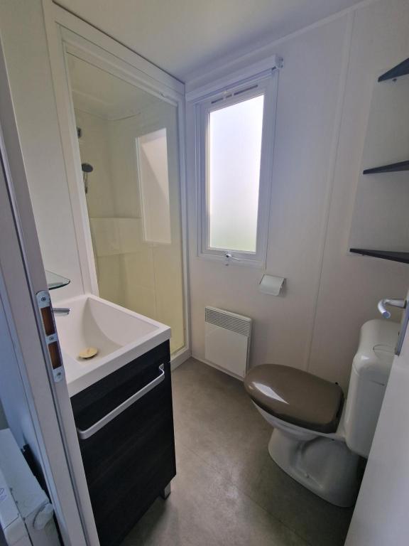 Photo #1 of Mobil home Luxueux - 40 m2 terrasse couverte - La Palmyre Les Mathes - Les Charmettes 4 étoiles in Les Mathes, France