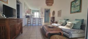 Photo #5 of 75m2, 2 bedrooms ,beachfront, 2 garden pools in Saint François, Guadeloupe