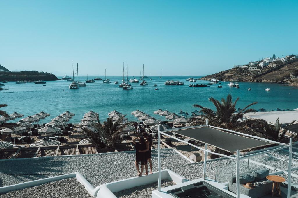 Photo of Mykonos Ammos Hotel - Small Luxury Hotels of the World in Ornos, Greece