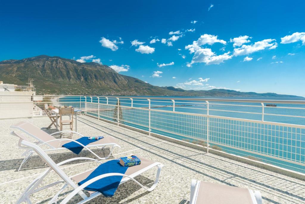 Photo #1 of Seafront Penthouse LEO in Kalamata, Greece