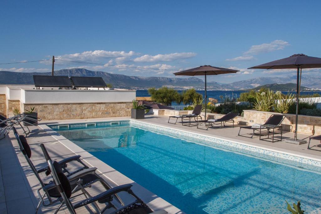Photo #1 of Luxury Poolside Villa in Slatine, Croatia