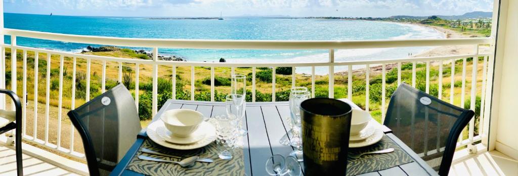 Photo #1 of Excellence Suites Orient Beach Oceanview King-Size Beach Pool Parking in Cul de Sac, Saint Martin