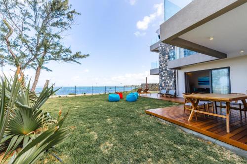 Photo #3 of Ocean Terraces Apt A1 - Your Beachfront Bliss - Brand NEW in Poste Lafayette, Mauritius