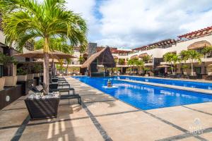 Photo #4 of Magnificent Oceanview Rooftop Lounge with Plunge Pool in Playa del Carmen, Mexico