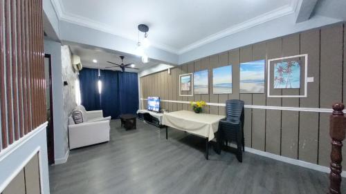 Photo #2 of 8-13pax 3R3B Glory Duplex Penthouse, FREE Swimming Pool, Wifi 50" Smart TV in Port Dickson, Malaysia
