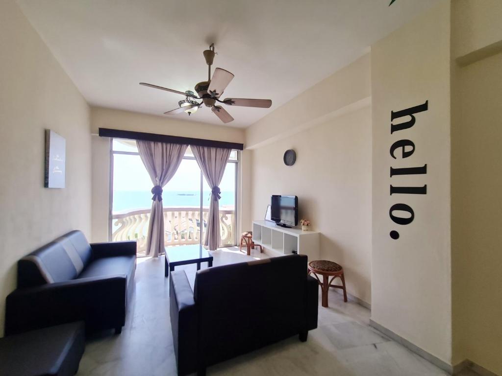 Photo #1 of MAPLESTAR SEAVIEW 海景 SUITE - BEACHFRONT - PRIVATE UNIT Glory Beach Resort in Port Dickson, Malaysia