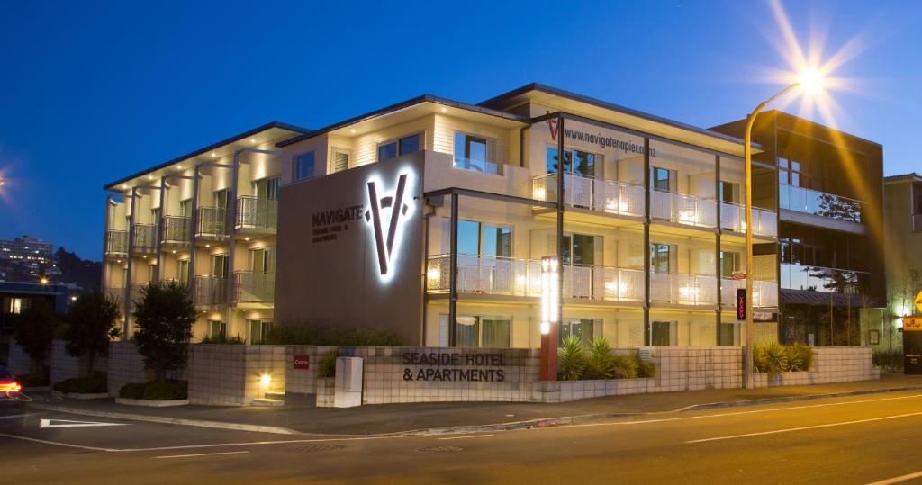 Photo #1 of Navigate Seaside Hotel & Apartments in Napier, New Zealand