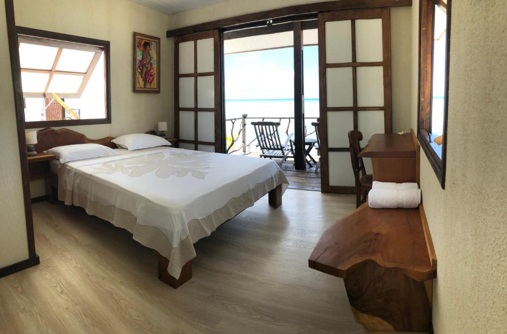 Photo of Hakamanu Lodge in Tikehau, French Polynesia
