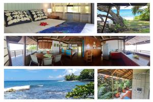 Photo #6 of Tamanu House Hitiaa - Tahiti, Lodge en bord de mer, Plage privée, Wifi, géré par FareBnB Gestion in Puna auia, French Polynesia