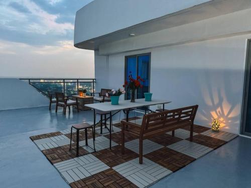 Photo #3 of 2BR Penthouse with Wide Balcony and 7ft Billiards The Polaris Penthouse at Azure North in San Fernando City, Philippines