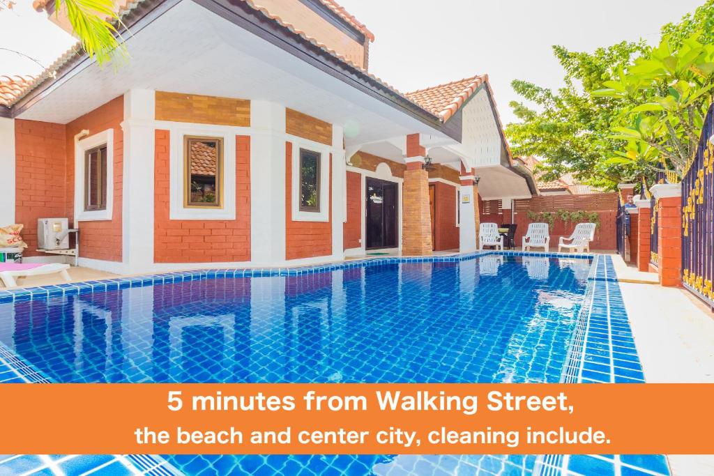 Photo #1 of GARDEN VILLA - PATTAYA HOLIDAY HOUSE WALKING STREET 4 bedrooms in Pattaya, Thailand