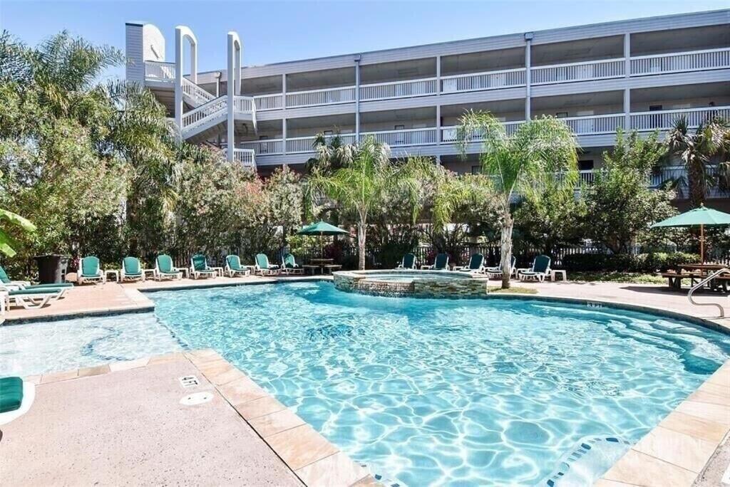 Photo #1 of Sun Splashed Condo! Steps to Beach and 2 Pools Galveston Island in Galveston, TX