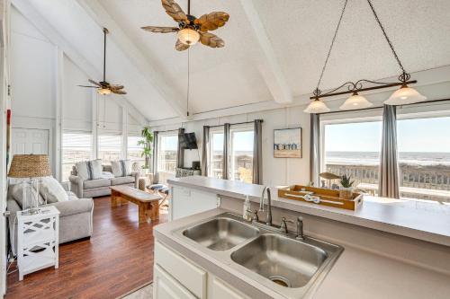 Photo #3 of Beach House with Oceanfront Deck in Galveston! in Galveston, TX