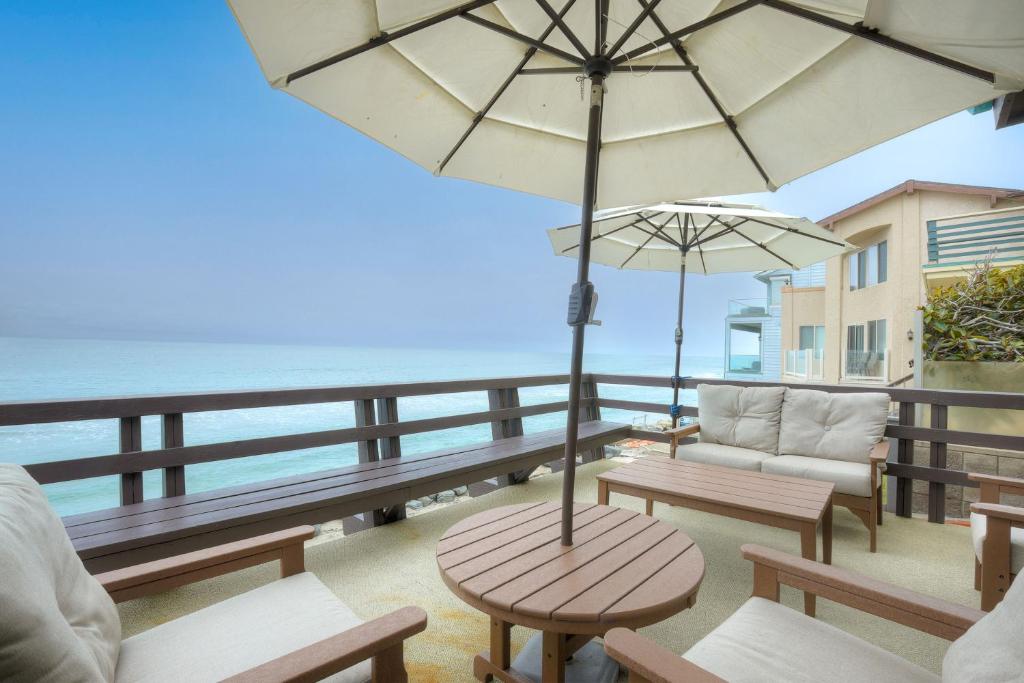 Photo #1 of Oceanfront 4BR, Private Beach & Patio, Remodeled Kitchen in Oceanside, CA