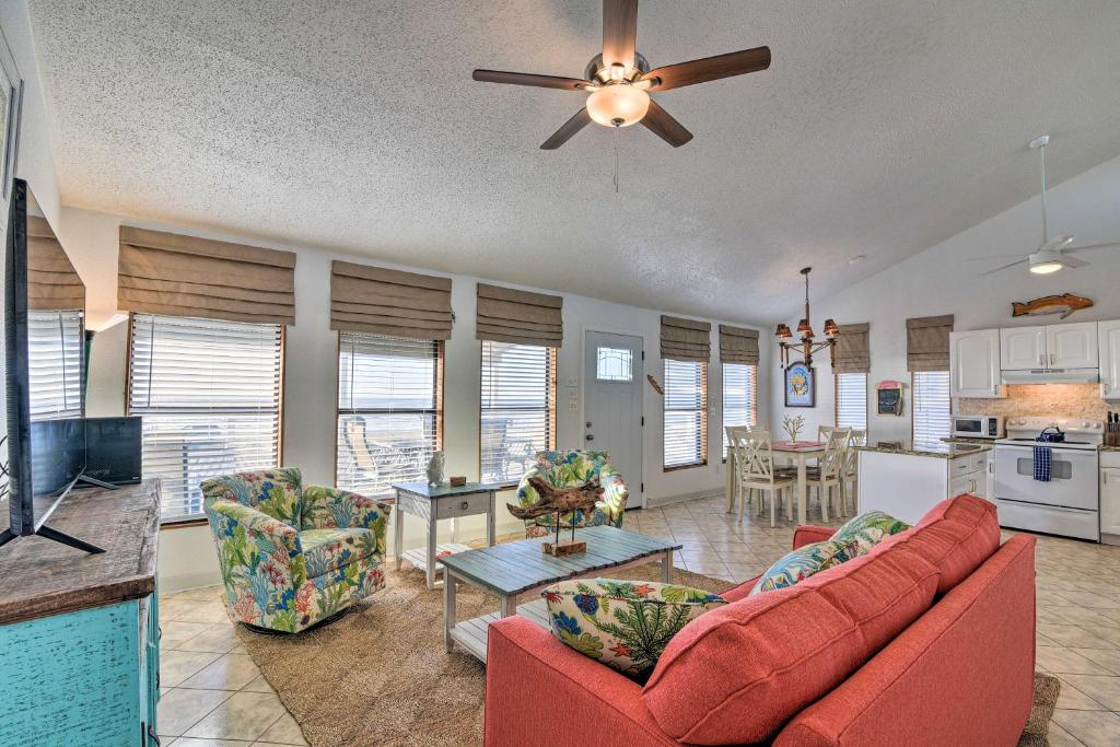 Photo #1 of Galveston Beachfront House with Deck and Ocean Views! in Galveston, TX