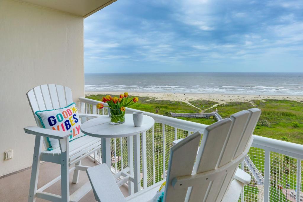 Photo #1 of Pool and Beach Access Oceanfront Galveston Condo in Galveston, TX