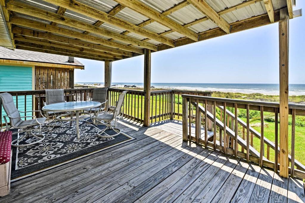 Photo #1 of Galveston Beach House with Private Deck and Gulf Views in Galveston, TX
