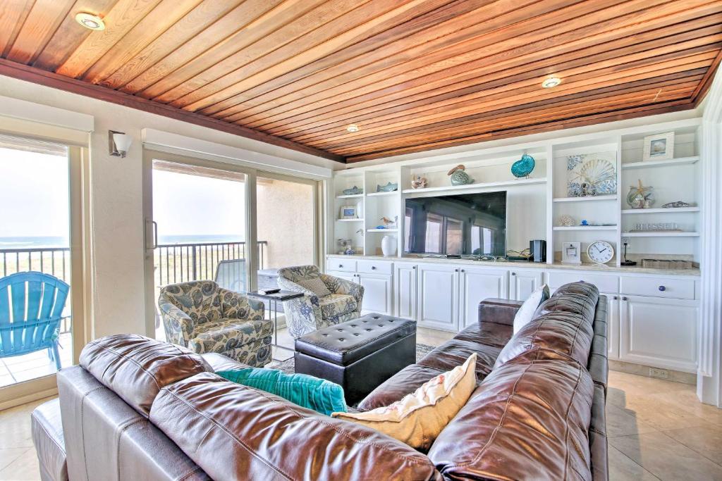 Photo #1 of Modern Beachfront Condo with Pool and Beach Access! in South Padre Island, TX
