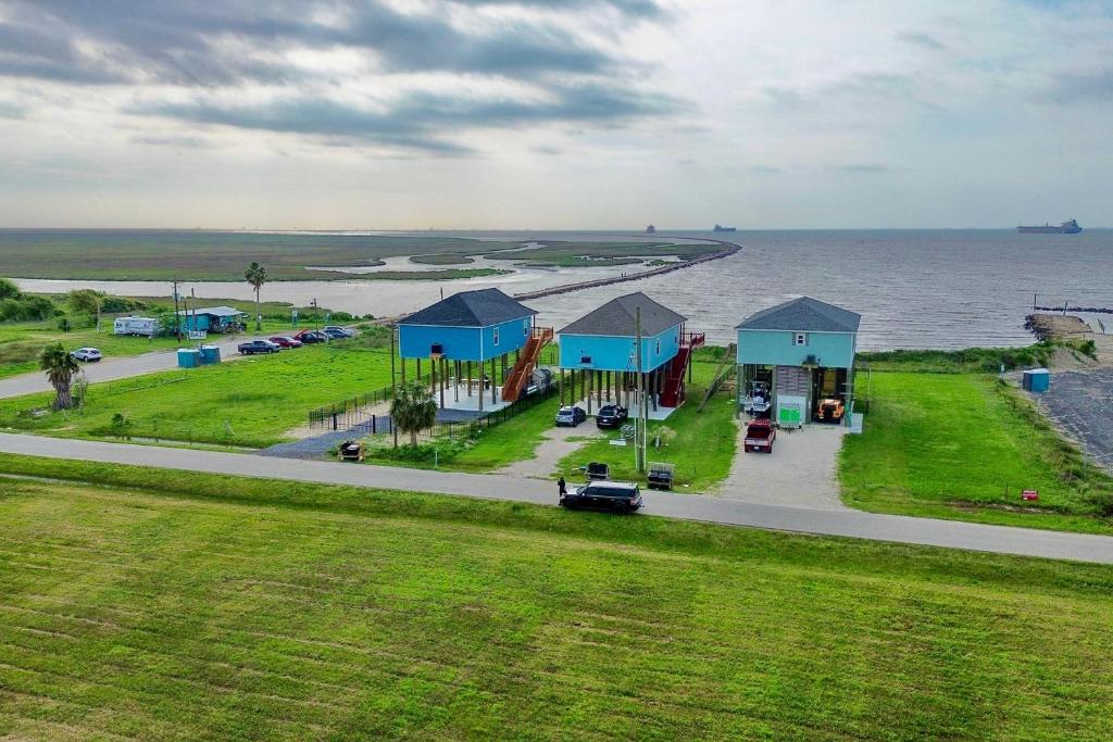 Photo #1 of Port Bolivar Beach House with Oceanfront Views! in Bolivar Peninsula, TX
