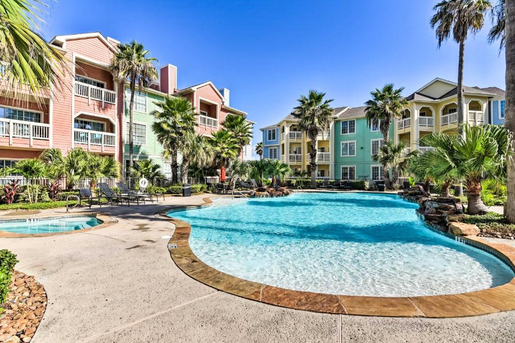 Photo #1 of Pool Access and Balcony Beachfront Galveston Condo! in Galveston, TX
