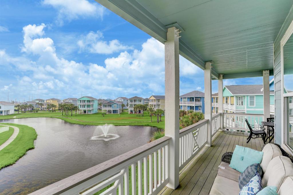 Photo #1 of Cozy Beach Home with Hot Tub, Resort Amenities, Oceanbay, lake views and 3 decks! in Galveston, TX