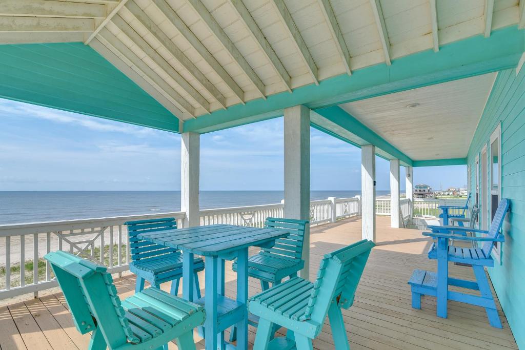 Photo #1 of Hot Tub and Bay Views Beachfront Gilchrist Retreat in Bolivar Peninsula, TX
