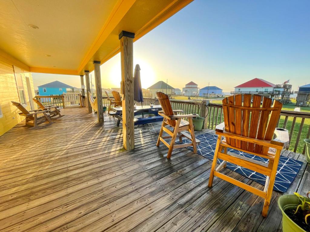 Photo #1 of Laidback, Spacious Luxury with Hot Tub, Fully Stocked and Private Beach Access in Bolivar Peninsula, TX