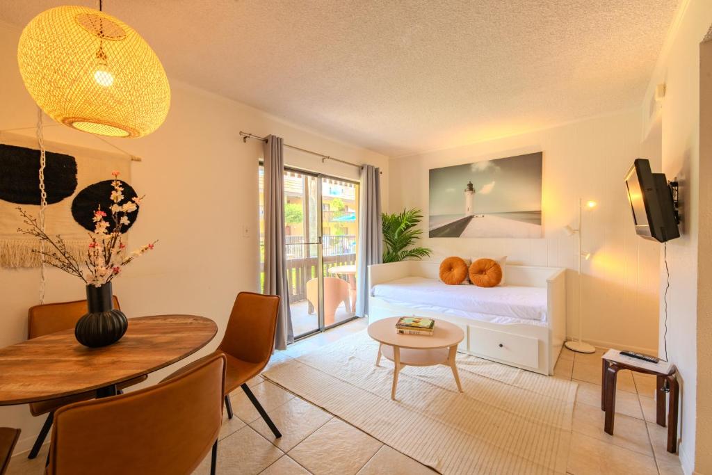 Photo #1 of Flamingos Hideaway Stylish 1BR Coastal Escape 155 in South Padre Island, TX