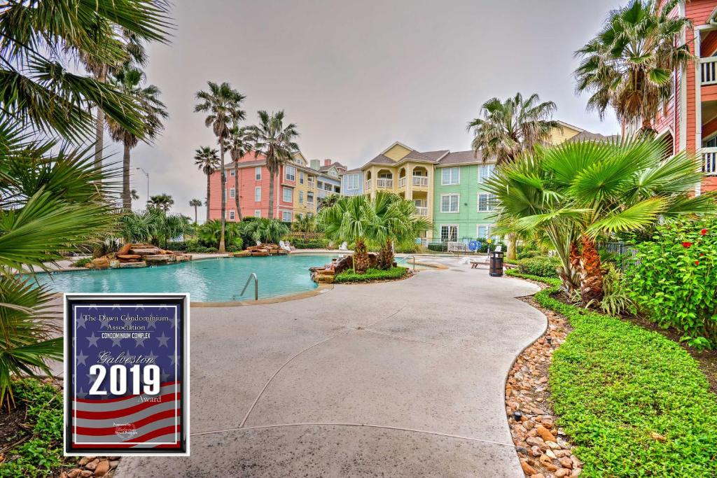 Photo #1 of Oceanfront Galveston Condo Balcony and Pool Access! in Galveston, TX