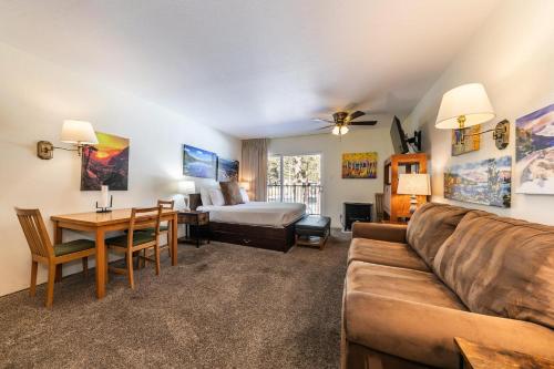 Photo #2 of Cozy Studio w/Kitchenette and Balcony #212 at Donner Lake Village in Truckee, CA