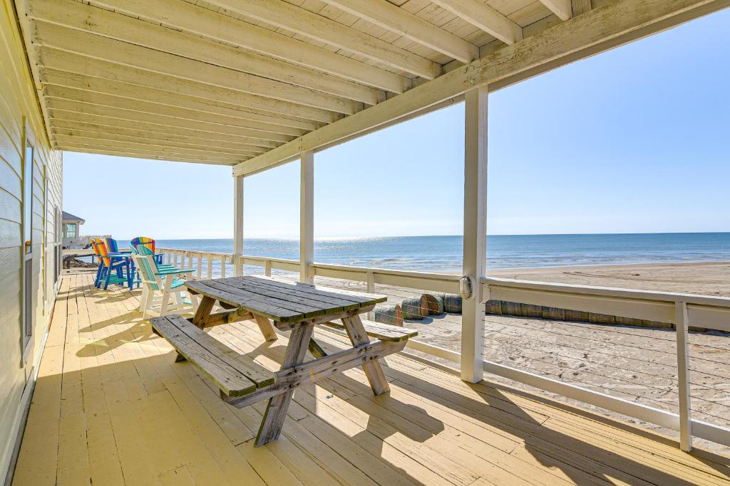 Photo of Beachfront Home with Deck and Views in Freeport! in Freeport, TX