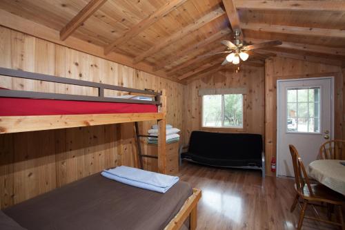 Photo #2 of Medina Lake Camping Resort Studio Cabin 2 in Lakehills, TX