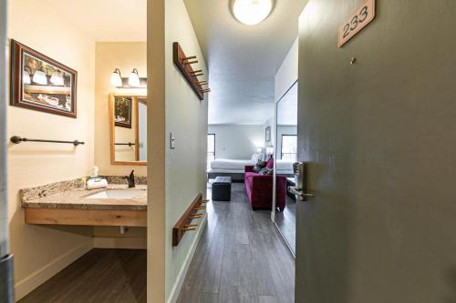 Photo #3 of Charming Queen Studio Deluxe w/Balcony #233 at Donner Lake Village in Truckee, CA
