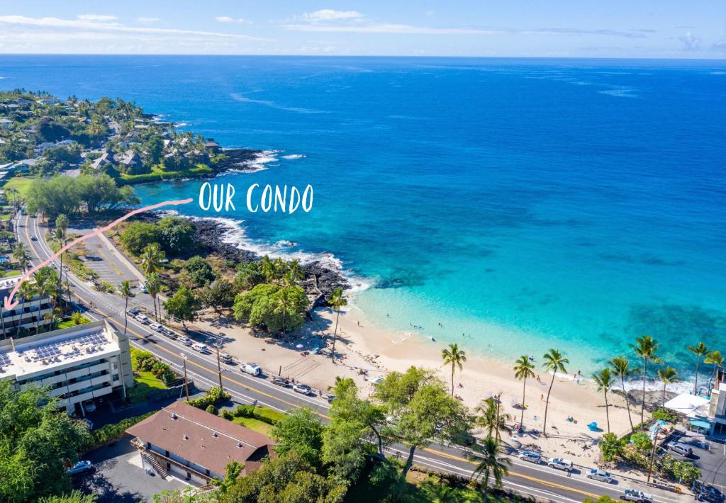 Photo of Magic Sands Beach view, 2B2B, AC, Pool, Sleeps 6 in Kailua Kona, HI