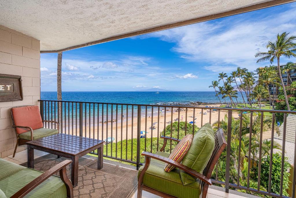 Photo #1 of Hale Hui Kai 313, Direct Ocean Front, Split AC in Kihei, HI