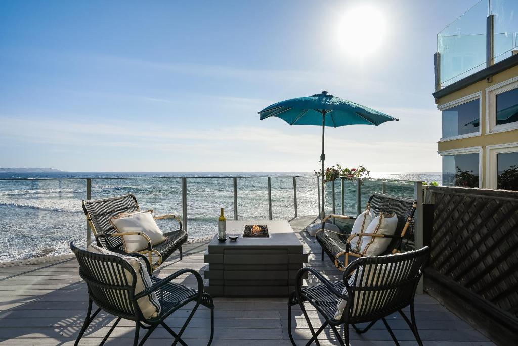 Photo #1 of Luxury, renovated, oceanfront home with incredible deck & views - dogs welcome in San Diego, CA