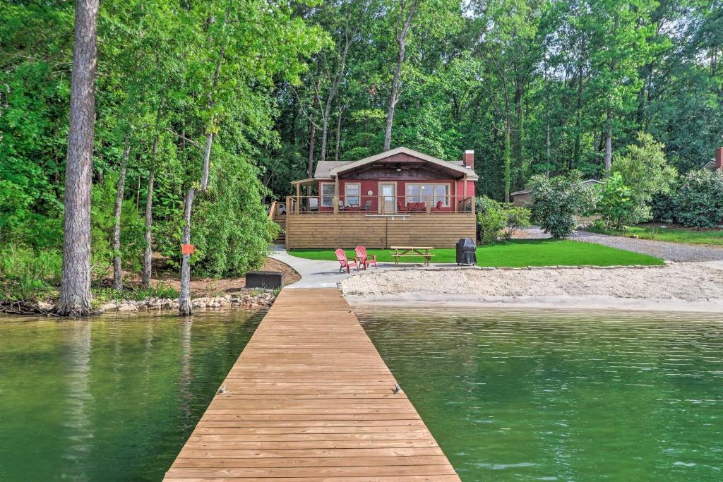 Photo of Waterfront Lake Martin Home with Grill and Beach! in Equality, AL