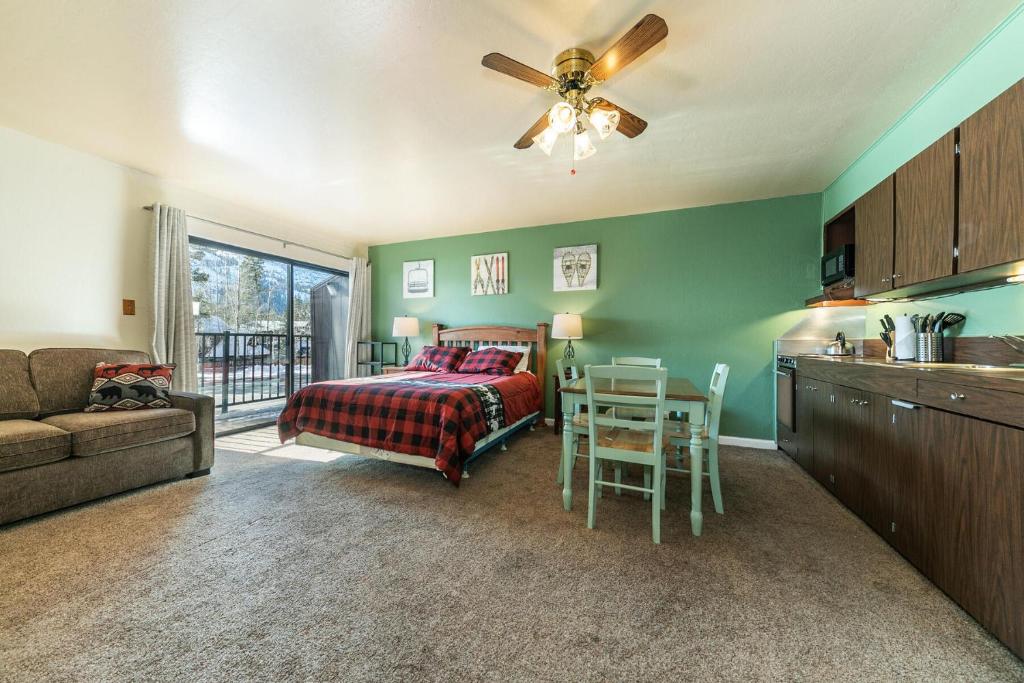 Photo of Cozy Studio w/Partial Lake view #224 at Donner Lake Village in Truckee, CA