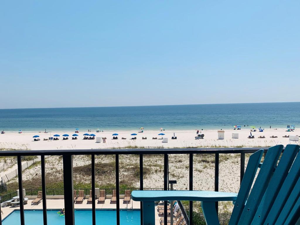 Photo #1 of Island Winds East 408 by ALBVR - Gorgeous condo with million dollar views in the best location on the beach in Gulf Shores, AL