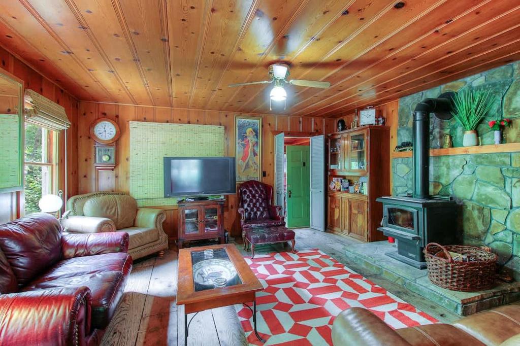 Photo #1 of Cozy Riverfront Cabin Just Steps to the Russian River with Beach Access & Wood Stove in Guerneville, CA