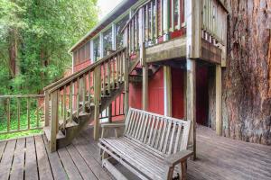 Photo #6 of Cozy Riverfront Cabin Just Steps to the Russian River with Beach Access & Wood Stove in Guerneville, CA