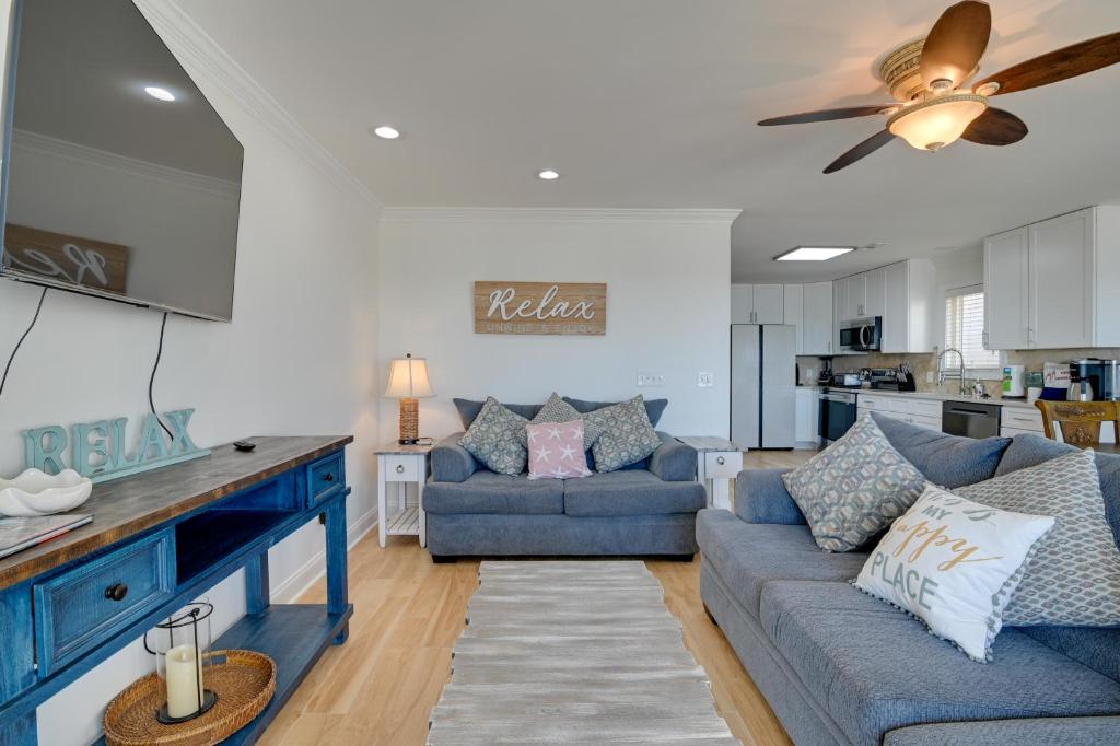 Photo of Beachfront Murrells Inlet Home - Walk to Pier! in Murrells Inlet, SC